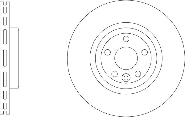 APEC SDK6968 - Гальмівний диск autocars.com.ua