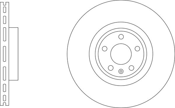 APEC SDK6973 - Гальмівний диск autocars.com.ua