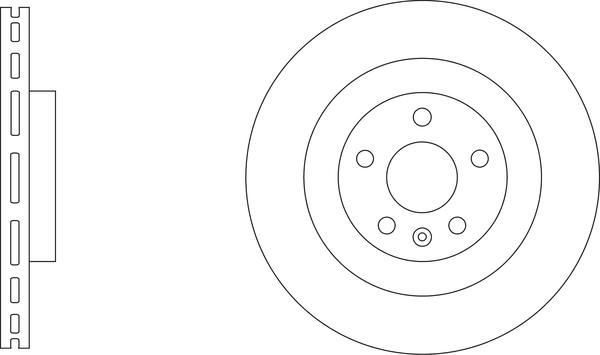APEC SDK6975 - Гальмівний диск autocars.com.ua