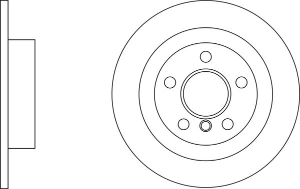 APEC SDK6978 - Гальмівний диск autocars.com.ua