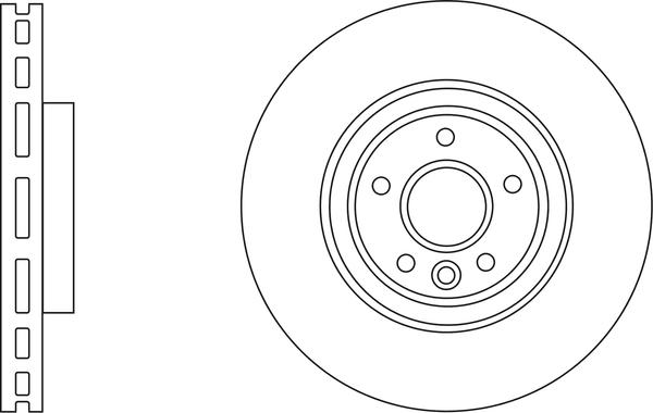 APEC SDK6985 - Гальмівний диск autocars.com.ua