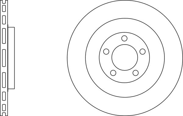APEC SDK6991 - Гальмівний диск autocars.com.ua