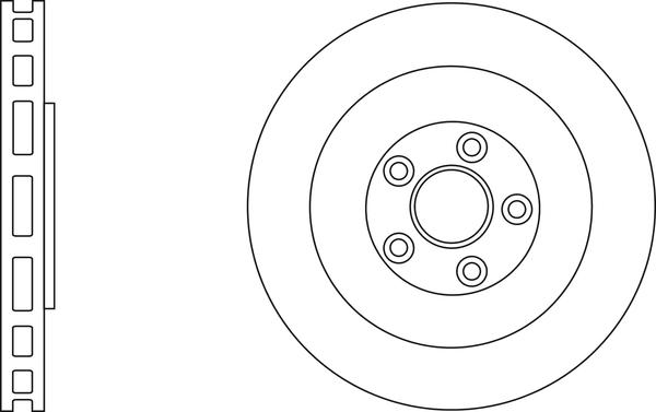 APEC SDK6992 - Гальмівний диск autocars.com.ua