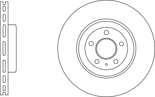 APEC SDK6997 - Гальмівний диск autocars.com.ua