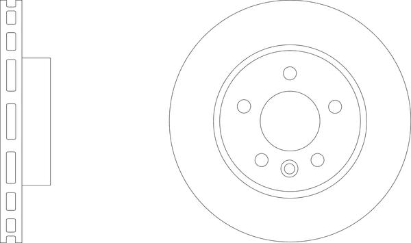 APEC SDK7005 - Гальмівний диск autocars.com.ua