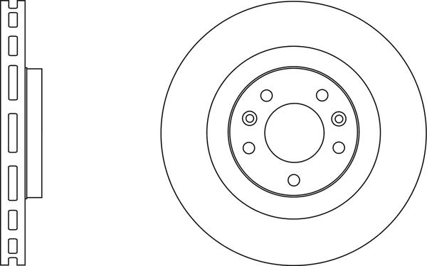 APEC SDK7146 - Гальмівний диск autocars.com.ua