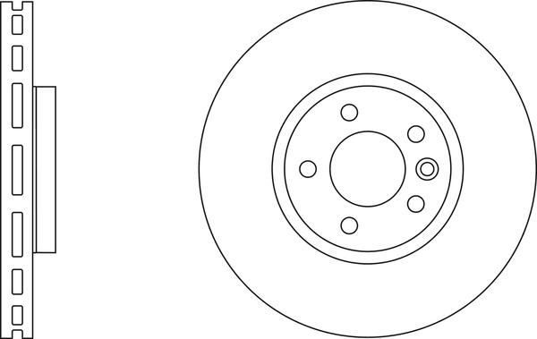 APEC SDK7159 - Гальмівний диск autocars.com.ua