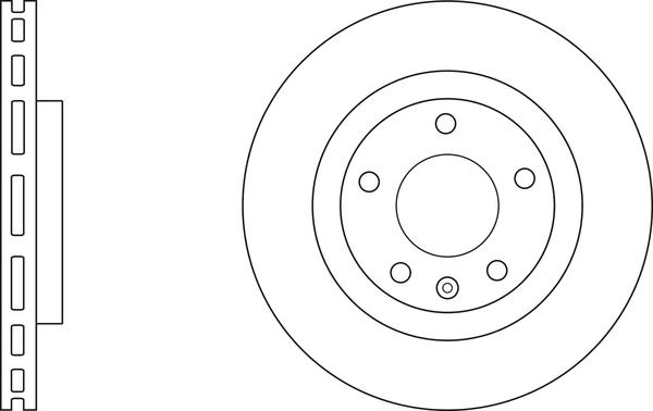 APEC SDK7173 - Гальмівний диск autocars.com.ua