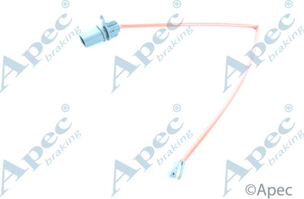 APEC WIR5373 - Сигналізатор, знос гальмівних колодок autocars.com.ua