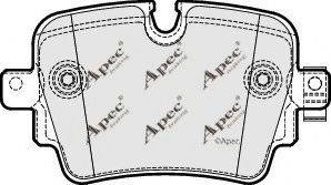 APEC PAD1967 - Гальмівні колодки, дискові гальма autocars.com.ua