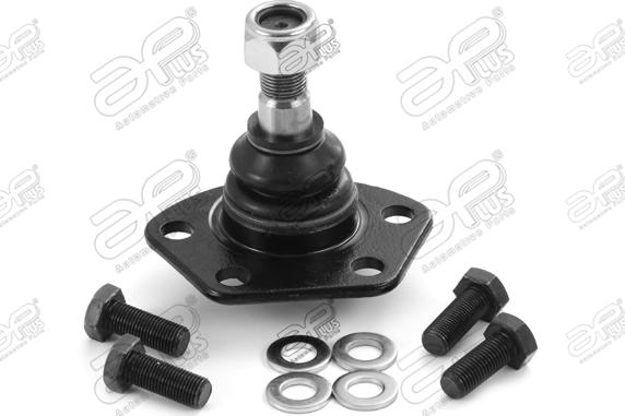 APlus 11641AP - Кульова опора ниж. конус 18mm 1800t Citroen Jumper Fiat Ducato Peugeot Boxer 1.9D-2.8D 02.94-04.02 autocars.com.ua