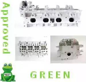 Approved Green AB0375CA - Головка циліндра autocars.com.ua