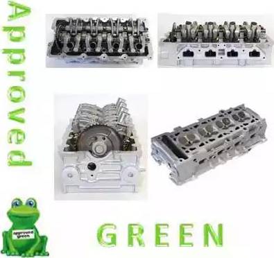 Approved Green AB0393CB - Головка циліндра autocars.com.ua