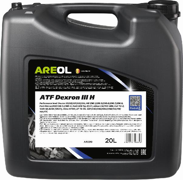 Areol AR099 - Масло рулевого механизма с усилителем autodnr.net