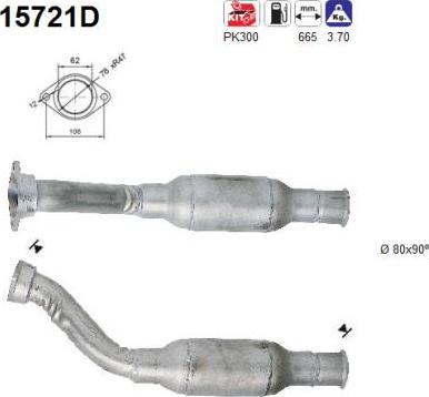 AS 15721D - Катализатор avtokuzovplus.com.ua