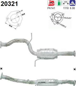 AS 20321 - Катализатор avtokuzovplus.com.ua