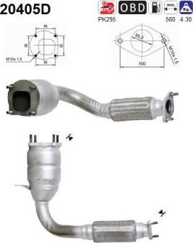 AS 20405D - Катализатор avtokuzovplus.com.ua