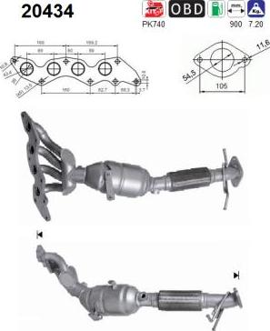 AS 20434 - Катализатор avtokuzovplus.com.ua