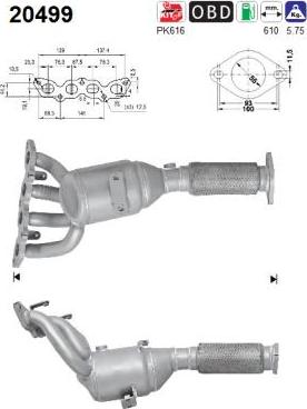 AS 20499 - Катализатор avtokuzovplus.com.ua