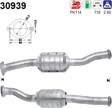 AS 30939 - Катализатор avtokuzovplus.com.ua