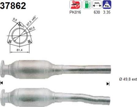 AS 37862 - Катализатор avtokuzovplus.com.ua