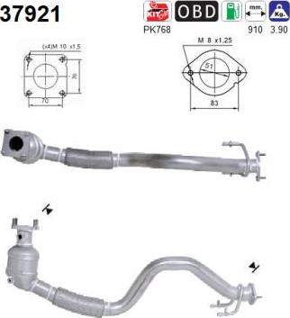 AS 37921 - Катализатор avtokuzovplus.com.ua