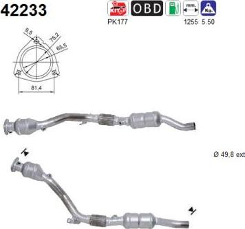 AS 42233 - Катализатор avtokuzovplus.com.ua