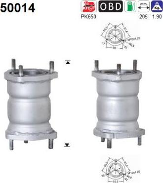 AS 50014 - Катализатор avtokuzovplus.com.ua