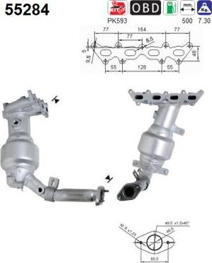 AS 55284 - Катализатор avtokuzovplus.com.ua