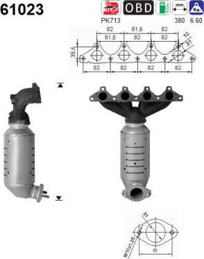 AS 61023 - Катализатор avtokuzovplus.com.ua