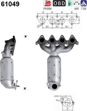 AS 61049 - Катализатор avtokuzovplus.com.ua