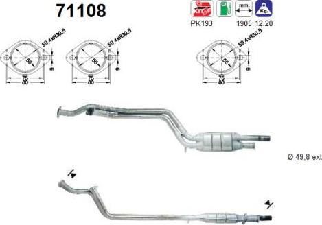 AS 71108 - Катализатор avtokuzovplus.com.ua