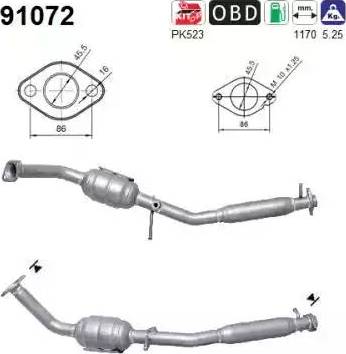 AS-PL 91072 - Катализатор autodnr.net