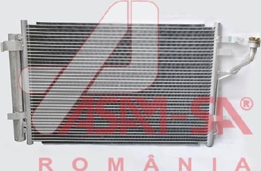 ASAM 32411 - Конденсатор, кондиціонер autocars.com.ua