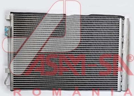 ASAM 32414 - Конденсатор, кондиціонер autocars.com.ua