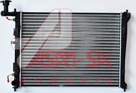ASAM 32435 - Радіатор, охолодження двигуна autocars.com.ua