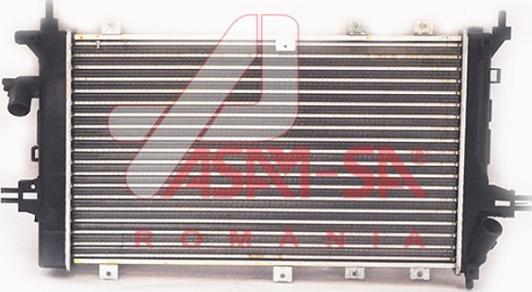 ASAM 32451 - Радіатор, охолодження двигуна autocars.com.ua