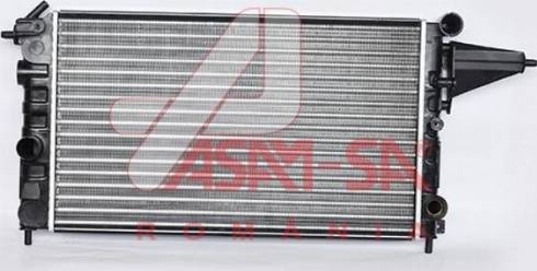 ASAM 32834 - Радіатор, охолодження двигуна autocars.com.ua