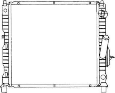 ASAM 34889 - Радіатор, охолодження двигуна autocars.com.ua