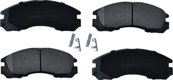 ASAM 55344 - Колодки тормозные передние MITSUBISHI OUTLANDER II CW_W 2.0 DI-D 55344 ASAM autocars.com.ua