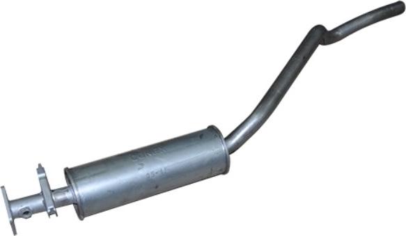 ASAM 61857 - Середній глушник вихлопних газів autocars.com.ua