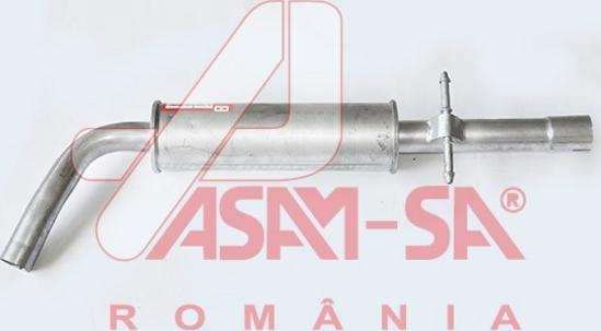 ASAM 63136 - Средний глушитель выхлопных газов avtokuzovplus.com.ua
