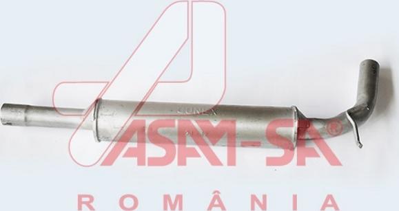 ASAM 65202 - Средний глушитель выхлопных газов avtokuzovplus.com.ua