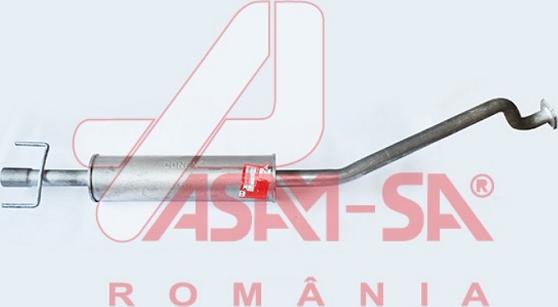 ASAM 65227 - Середній глушник вихлопних газів autocars.com.ua