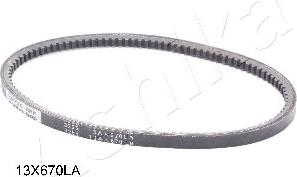 Ashika 109-13X670 - Клиновой ремень, поперечные рёбра autodnr.net