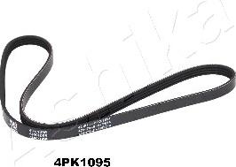 Ashika 112-4PK1095 - Поликлиновой ремень avtokuzovplus.com.ua