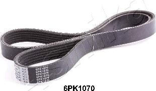 Ashika 112-6PK1070 - Поликлиновой ремень avtokuzovplus.com.ua