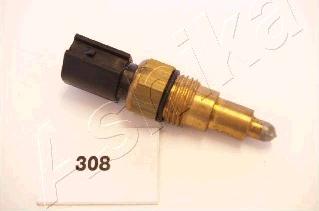 Ashika 12-03-308 - Термовимикач, вентилятор радіатора / кондиціонера autocars.com.ua