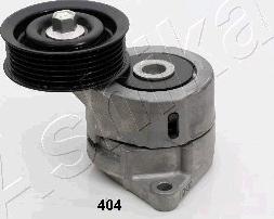 Ashika 128-04-404 - Натягувач ременя, клинові зуб. autocars.com.ua