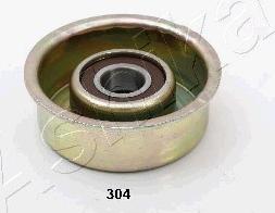 Ashika 129-03-304 - Паразитний / провідний ролик, поліклиновий ремінь autocars.com.ua